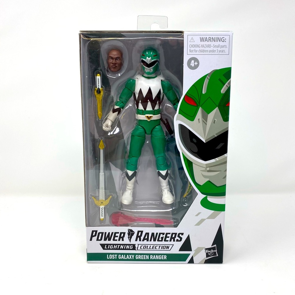 Power Rangers Lightning Collection Lost Galaxy Green Ranger 6” Action Figure NEW